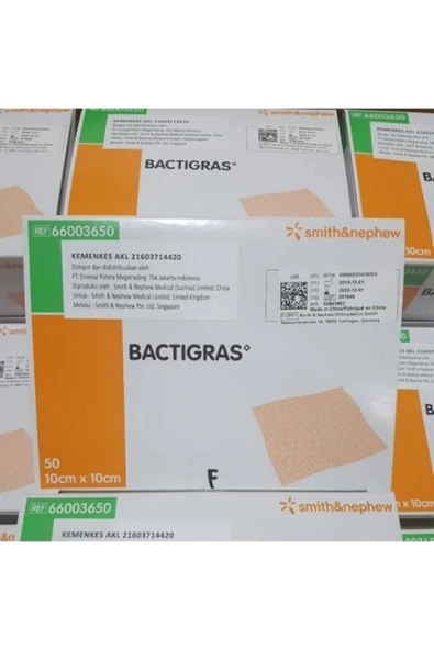 SMİTH & NEPHEW Bactigras 10x10 1 Paket=10 Adet ürün görseli 1