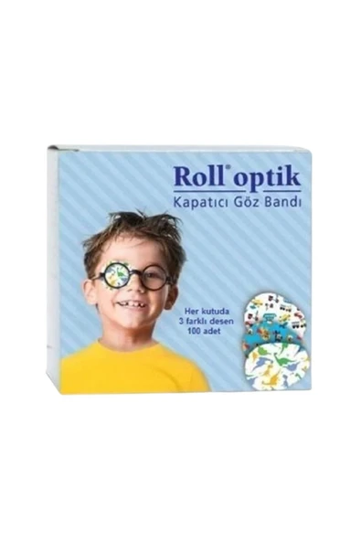 KURTSAN Roll Optik Kapatıcı Göz Bandı Erkek 100 Lü ürün görseli 1