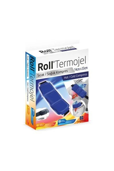 ROLL Termojel Sıcak / Soğuk Kompres Çırtlı Bel-sırt-karın 14 Cm X 33 Cm ürün görseli 1