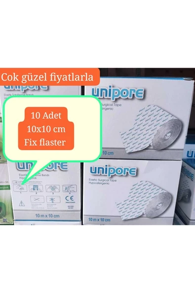UNİPORE 10x10 Hipoalerjenik Rsnek Bant Flaster (10 ADET) ürün görseli 1