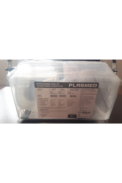 PLASMED Silikon Ambu Seti Yetişkin - Resim 2