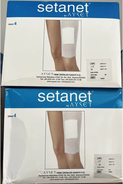 ESM SETANET FİLE BANDAJ NO:4 (ÜST BALDIR) 25 METRE ürün görseli 1