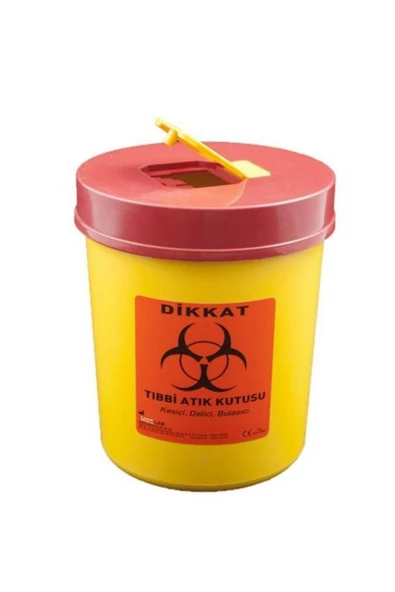 MUHTELİF Tıbbi Atık Kovası 1.3lt - 20 Adet ürün görseli 1