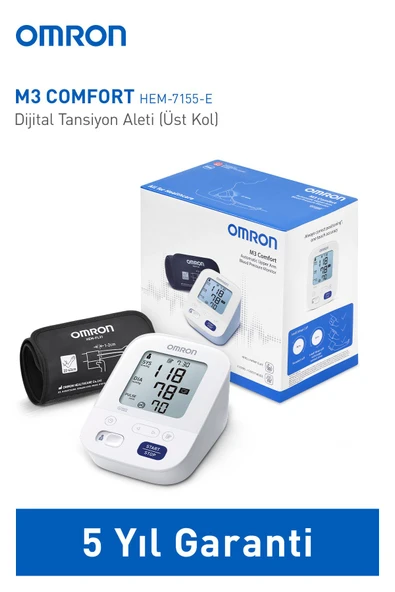 OMRON M3 Comfort Hem-7155-e Üst Koldan Ölçer Tansiyon Aleti. ürün görseli 1