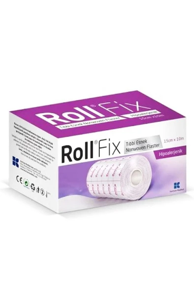 KURTSAN MEDİKAL Roll Fix Tıbbi Flaster 15 Cm X 10 M ürün görseli 1