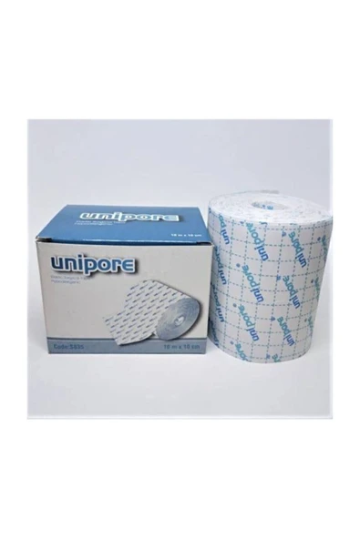 UNİPORE 10cm X 10m Elastik Sabitleme Bandı 8 Adet ürün görseli 1