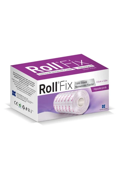 ROLL FİX Hipoalerjenik Esnek Fix Flaster 15cm X 10mt - 1 Kutu ürün görseli 1