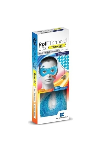 ROLL Sıcak Soğuk Termojel Göz Tanecikli Kompres 9cm X 23cm ürün görseli 1