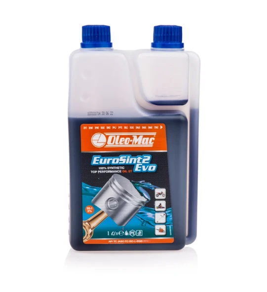 Oleomac Eurosint 2 Zamanlı Ölçekli Motor Yağı 1 Litre ürün görseli 1