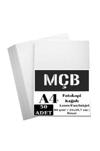 Copierbond A4 Fotokopi Kağıdı 50'li Paket 90 Gr Kağıt ürün görseli 1