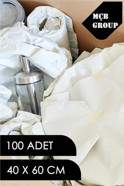 40x60cm Tabak Bardak Sarma Taşıma Taşınma Paketleme Kağıdı 100 Adet ürün görseli 1
