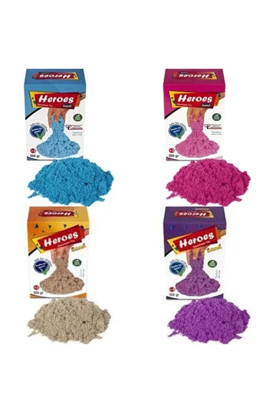 Heroes Kinetik Kum 500 Gr Oyun Kumu ( 1 Adet) ürün görseli 1