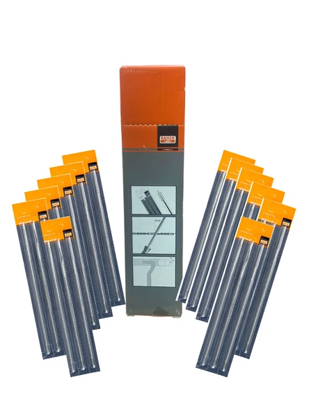 BAHCO 325" 11/64" 4.5 x 200mm YUVARLAK MOTORLU TESTERE EĞESİ 36 ADET ürün görseli 1