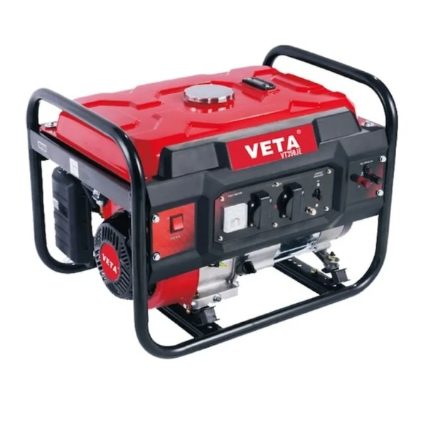 Veta VT 350JE 2.8 Kw - 3.5 Kw İpli Benzinli Jeneratör ürün görseli 1