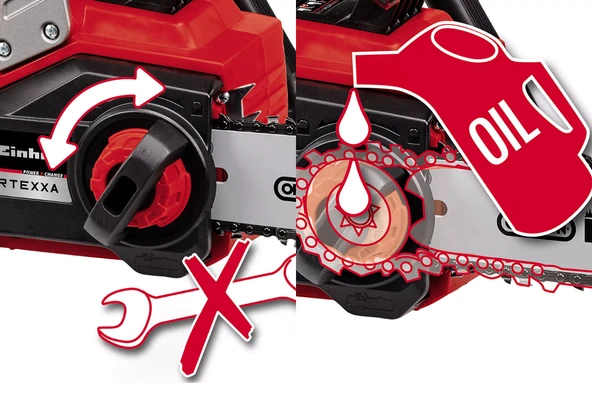 Einhell Fortexxa 18/30 Akülü Testere - Resim 4