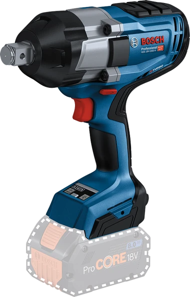 Bosch Professional GDS 18V-1050 H (Solo) Akülü Darbeli Somun Sıkma Makinesi ürün görseli 1