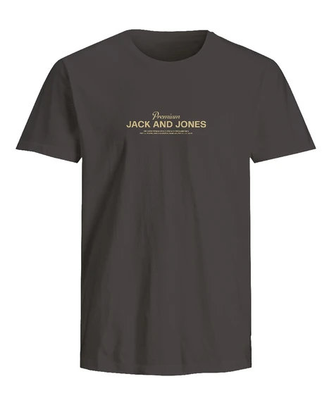 JACK JONES Yazı Baskılı Erkek Tişört 12282250 ürün görseli 1