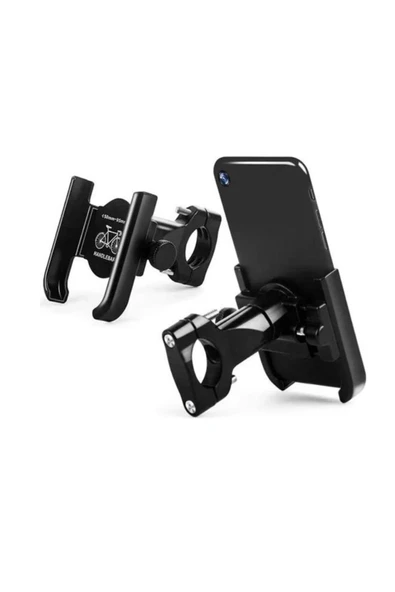 MEGAMUS AKalite Metal Gidon Bağlantılı Motosiklet Bisiklet Scooter Telefon Tutucu Navigasyon Ayarli ürün görseli 1