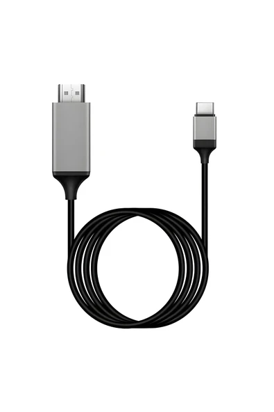 MEGAMUS Type-C HDMI USB 3.1 uyumlu adaptör kablosu HDTV 30Hz 4K USB-C kablo PC için monitör ürün görseli 1