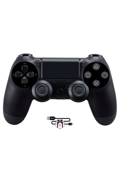 Airstorr Kablosuz Titreşimli Oyun Kolu Siyah Joystick Oyun Kolu ürün görseli 1