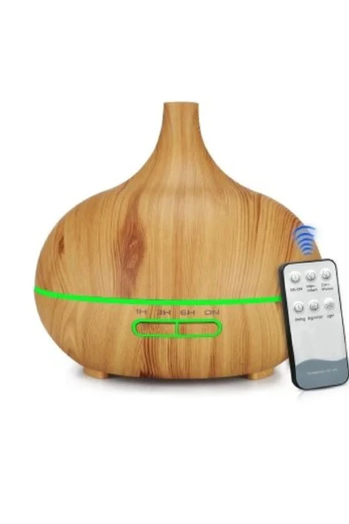 Airstorr Aroma Difüzörü Buhar Ultrasonik 7 Renk Led Işıklı Aromatikodakokusu Havanemlendirici 550 Ml ürün görseli 1