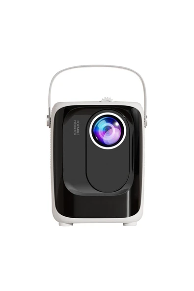 MEGAMUS 5G Mi Smart Mini Projektör 1080P LED Mini WiFi Video Sinema Taşınabilir Projektörleri ürün görseli 1