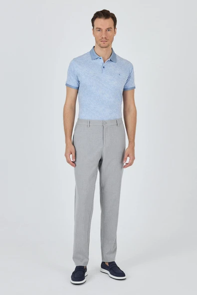 Gri Esnek Yandan Cepli Casual Standart Fit Jogger Pantolon 1003250119 ürün görseli 1