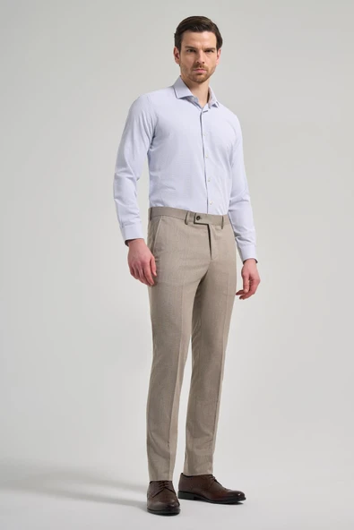 Esnek Yandan Cepli Slim Fit Classic Pantolon 1003250160 ürün görseli 1