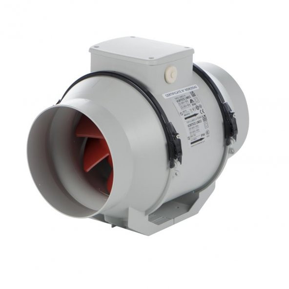 Vortice Lineo 125 V0 Laboratuvar Kütüphane Zirai Dolap Havalandırma Fanı m3/h 250/365 Ses 33.9/43 Max °C : 60 AGMair Agm Havalandırma ürün görseli 1