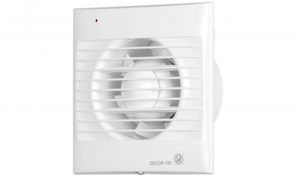 Soler Palau Decor 100 C Aksiyel Egzoz Fan Neon Işık Göstergeli çağ değeri 100mm Debi değeri 95 m³/h Ortam Havalandırma AGMair ürün görseli 1