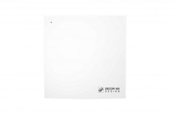 Banyo Fanı Soler&Palau Decor Design 100 C Mutfak Ortam Havalandırma Fanı 100lük Ø100m, 80 m³/h Debili Neon Pilot Lamba Geri Tepme Ventilli ürün görseli 1