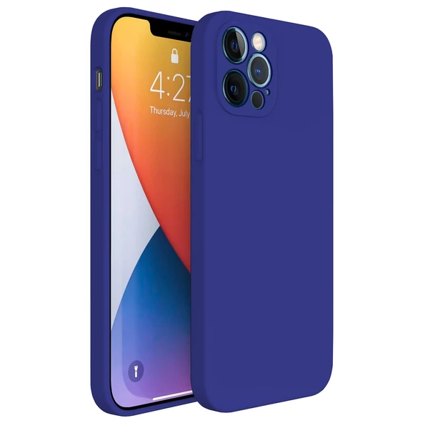 iPhone 13 Pro Kılıf FitCase PremiumS Silikon Arka Kapak - Resim 10
