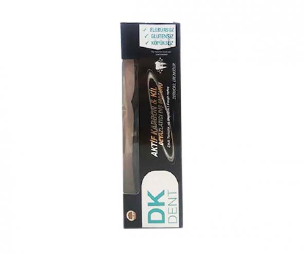 Dermokil DK Dent Kil Ve Aktif Karbonlu Diş Macunu + Fırçalı 75 ml ürün görseli 1