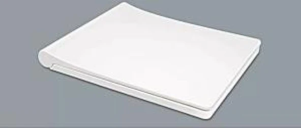 Nkp Kare Slim Elagance Metal Menteşeli Yavaş Kapanır Klozet Kapağı ürün görseli 1