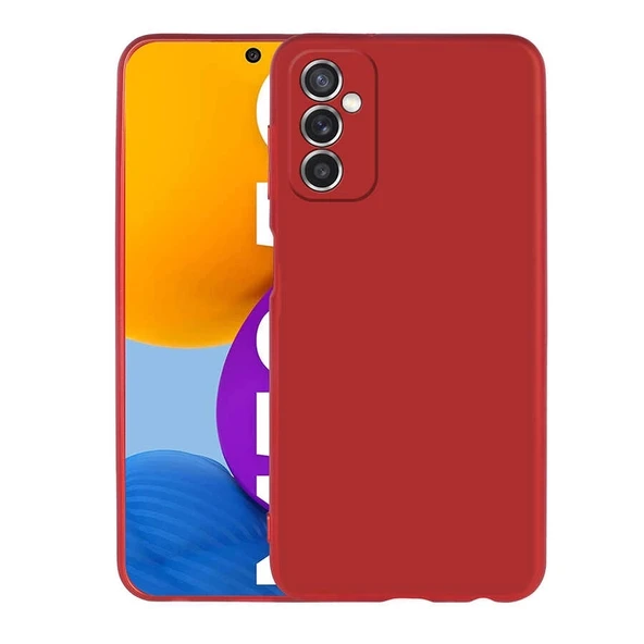 Samsung Galaxy M52 Uyumlu Kılıf Pürüzsüz Premier Silikon Kapak ürün görseli 1