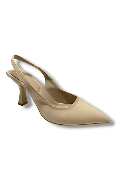 C-Shoes 809-25 Arkası Açık Kısa Topuk Kadın Ayakkabı ürün görseli 1