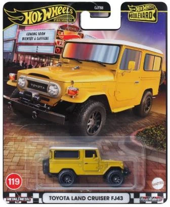 Hot Wheels Premium Boulevard Toyota Land Cruiser FJ43 JBL25 ürün görseli 1
