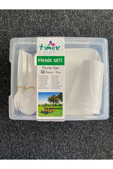 Timex Piknik Seti 6 Kişilik 32 Parça ürün görseli 1