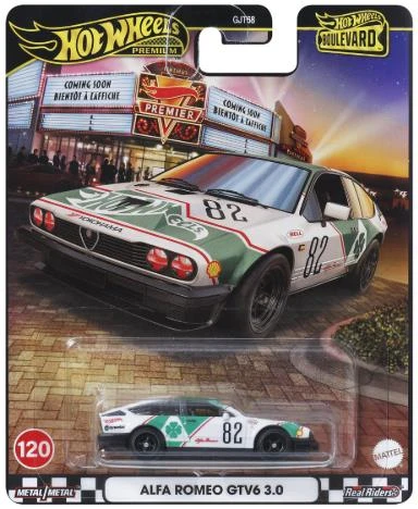 Hot Wheels Premium Boulevard Alfa Romeo GTV6 3.0 JBL16 ürün görseli 1