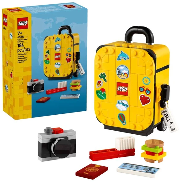 Lego 40817 Yellow Travel Suitcase ürün görseli 1