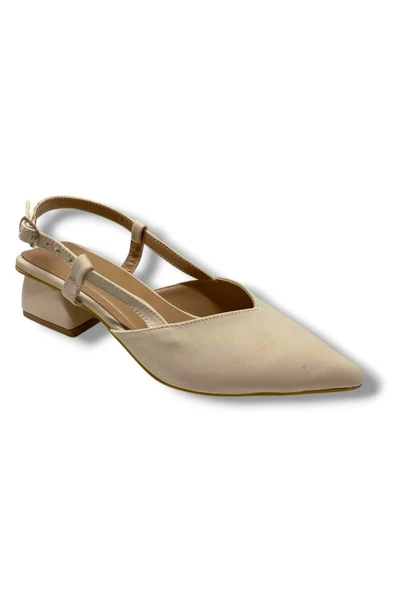 C-Shoes 6004-25 V Ağız Kısa Topuk Kadın Ayakkab ürün görseli 1