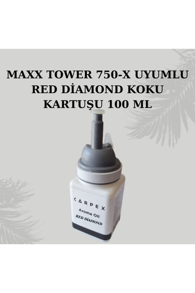 Carpex RED DİAMOND Maxx Tower 750-X Koku Kartuşu 100 ML ürün görseli 1