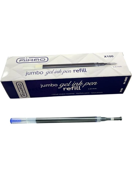 JUMBO IMZA KALEM REFILI MAVI AIHAO AH-8526 ürün görseli 1