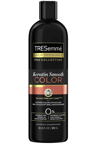 Tresemme P/c Keratin Smooth Boyalı Saçlara Sülfatsız Şampuan 592ml ürün görseli 1