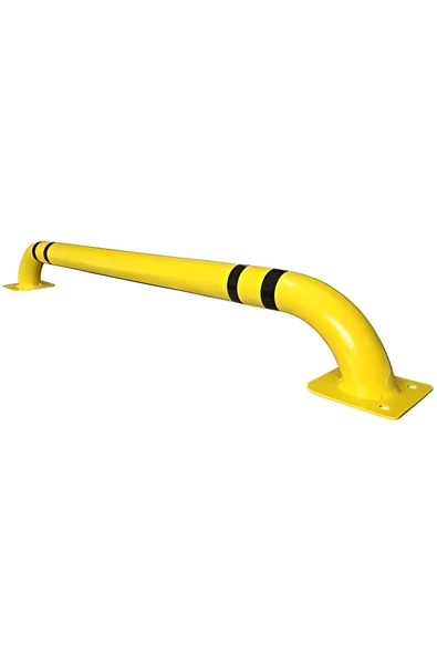 Antalya Kent ekipmanları Otopark Bariyeri Araç Ayırıcı Bina Ön Otopark Stoperi 180cm 76mm 2,5mm 1 Adet Araba Stoperi Sarı ürün görseli 1