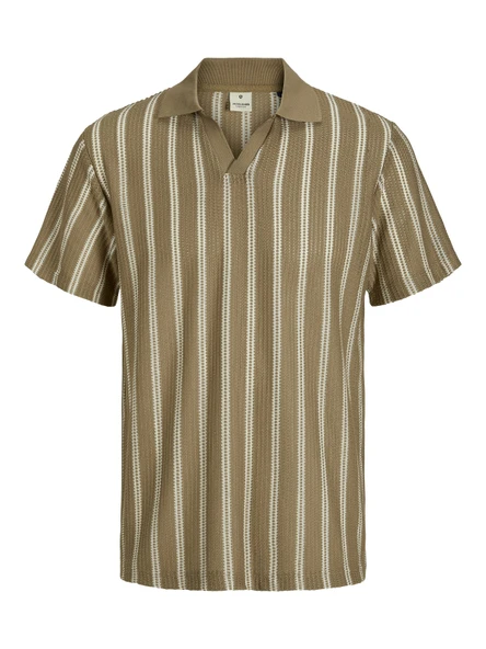 PTTAVM: JACK JONES Erkek Örme Polo Yaka Tişört 12276317
