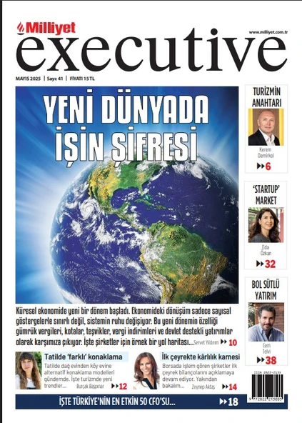 Milliyet Executive Dergi Mayıs 2025 ürün görseli 1