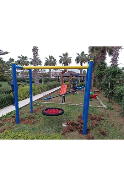 Antalya Kent ekipmanları Dış mekan yetişkin için Kuluçka Kuş Yuvası Salıncak ürün görseli 1