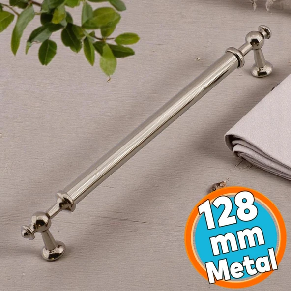Mobilya Çekmece Mutfak Dolabı Dolap Kulpları Kulbu Kulpu Bronz Metal Kulp 128 mm- 12.8 cm ürün görseli 1
