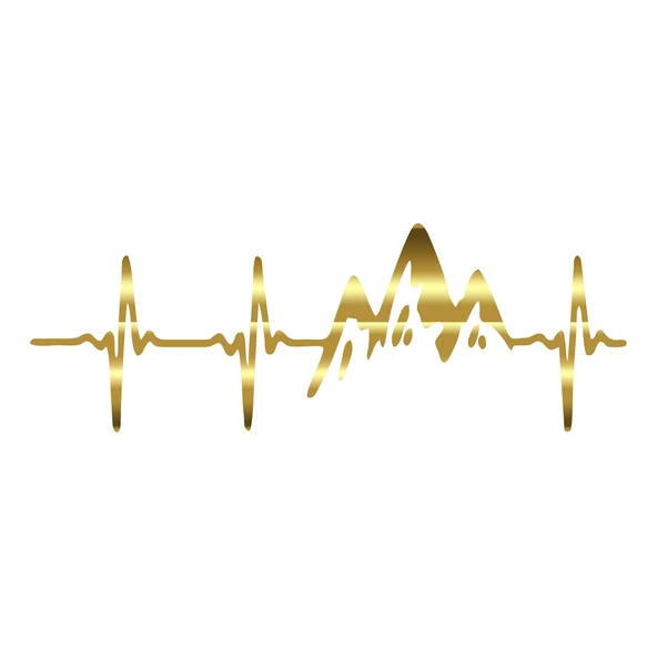 Dağ Ritim offroad Sticker17x17 Cm Gold ürün görseli 1